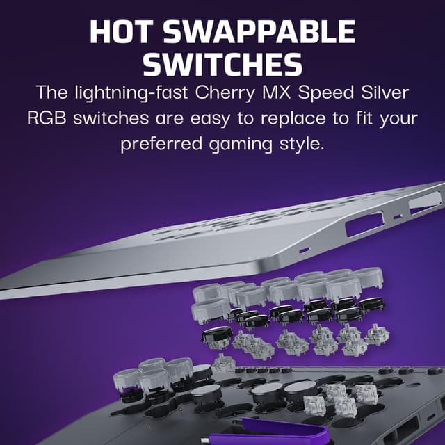 Detalle 2 de Turtle Beach Victrix Pro KO Fight Stick für Xbox Series X|S