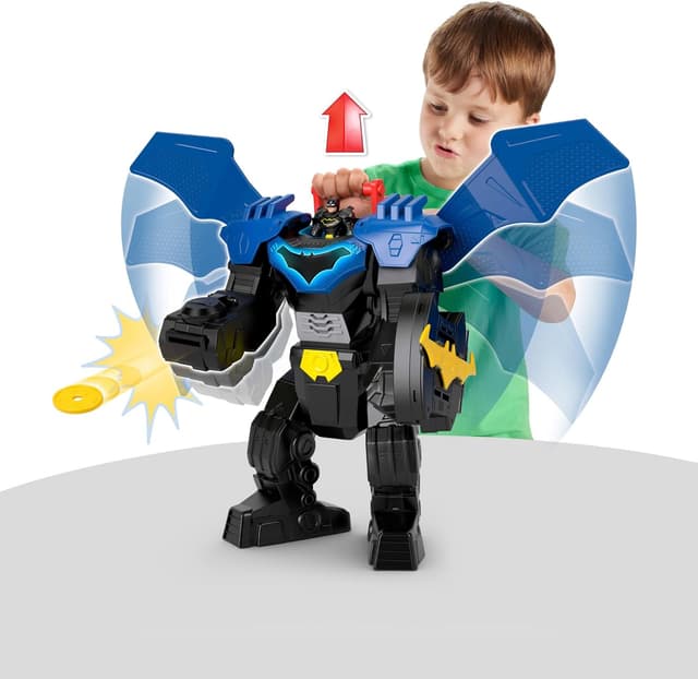 Detalle 2 de Imaginext Combinaison de Vol Batman 36,5 cm
