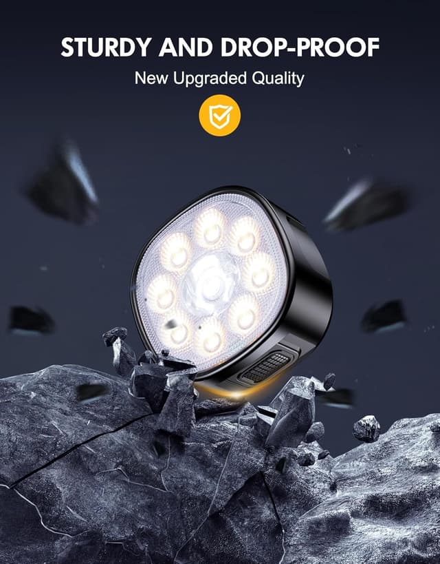 Thumbnail 2 de Babacom Bike Lights: Front & Back USB Rechargeable 8+7 Modes