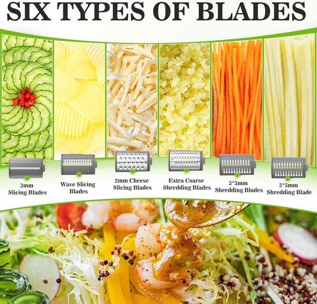 Thumbnail 4 de Electric Cheese Grater Multi Grater 1L 🧀