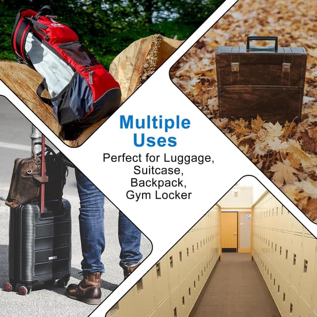 Thumbnail 6 de Diyife TSA008 TSA-accepted luggage locks (2 pack) with 4-digit resettable code