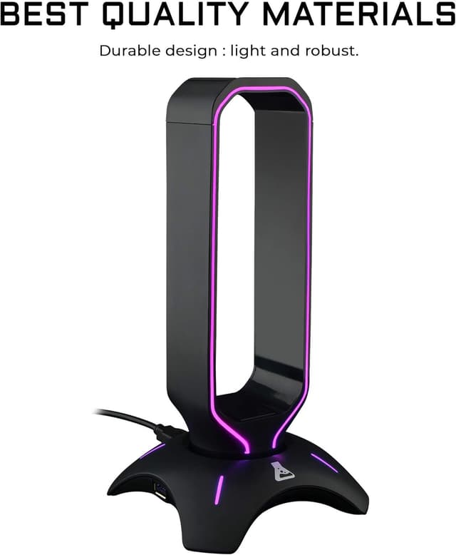 Thumbnail 6 de The G-Lab K-Stand Radon Soporte Gaming RGB USB 2.0