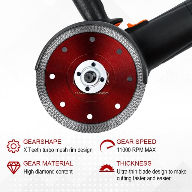 Thumbnail 3 de Flintronic disco diamante 115 mm