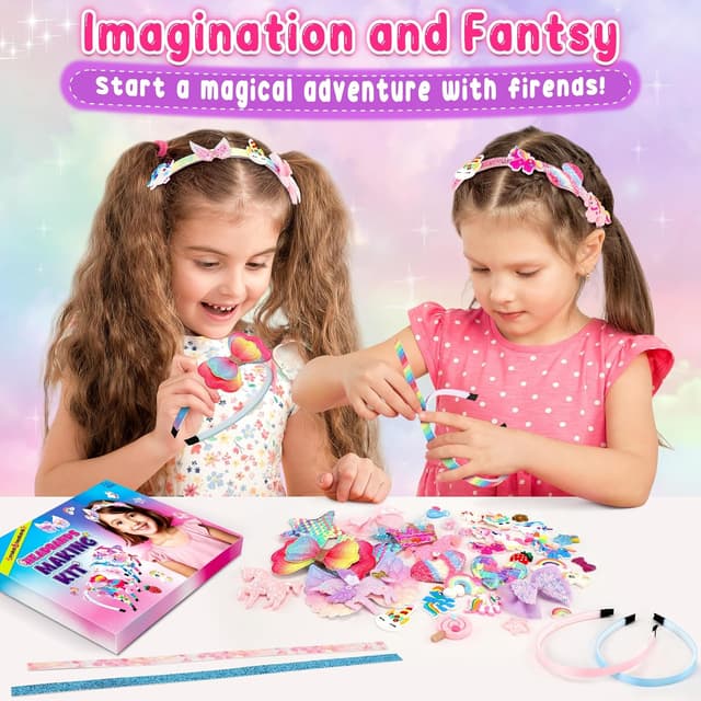 Thumbnail 5 de Pourbibi Cerchietti Kit per Bambina 4 anni 🎀