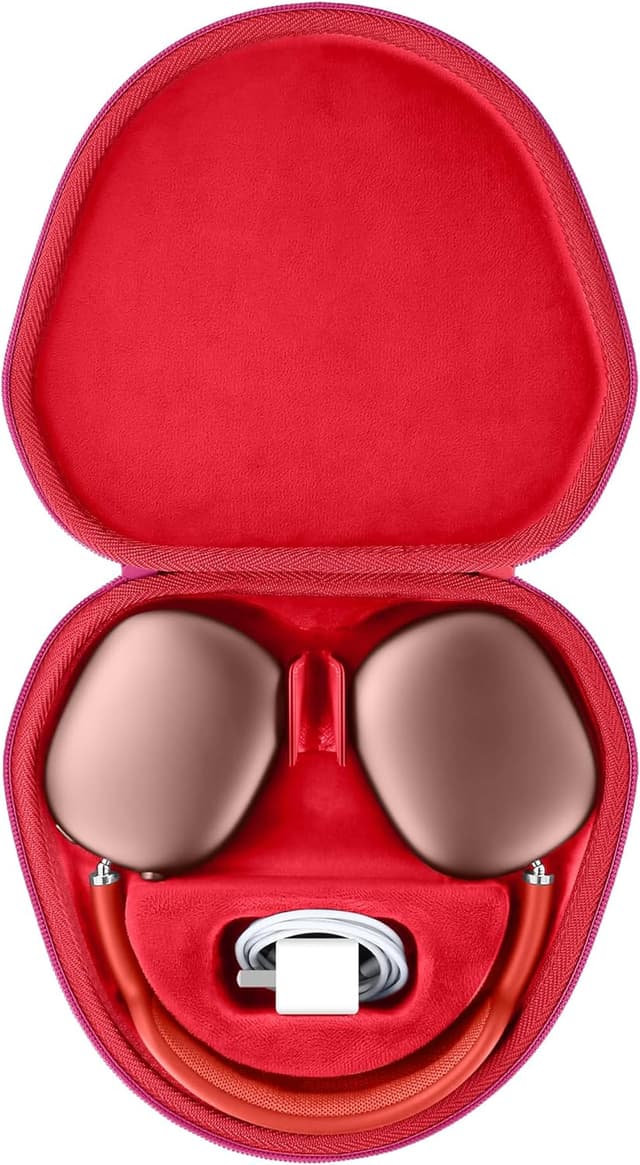 Detalle de co2CREA Tragetasche/Smart-Case (nur Tasche) kompatibel mit Apple AirPods Max – schaltet in den Schlafmodus