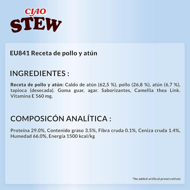 Thumbnail 5 de CHURU Cat Chicken Stew 12 x 40 g 🐱