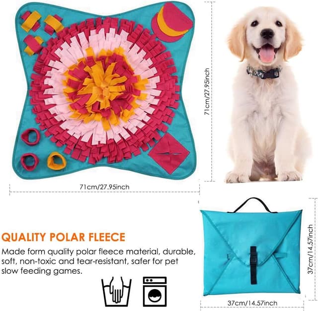 Thumbnail 5 de Emwel Dog Snuffle Mat washable puzzle toy for dogs