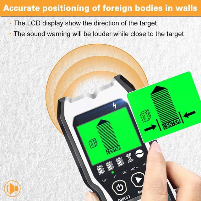 Thumbnail 5 de FOLAI TH550 Stud Finder 3in Depth