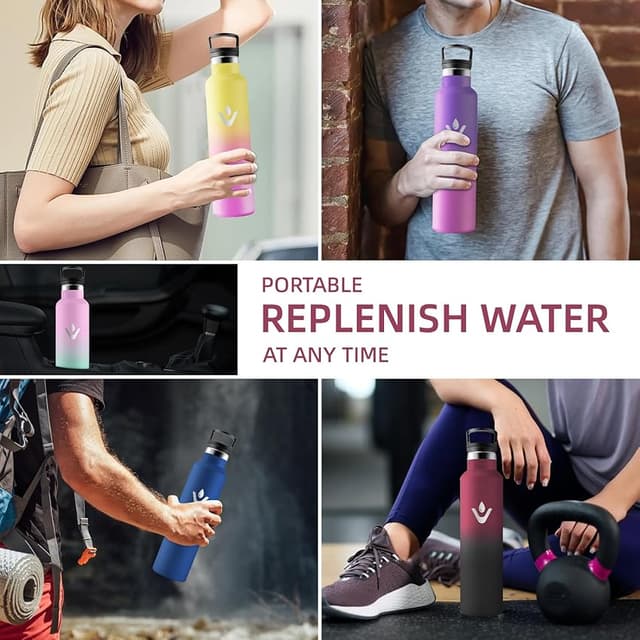 Thumbnail 6 de Grsta Botella de Agua Térmica de Acero Inoxidable 1L 💧