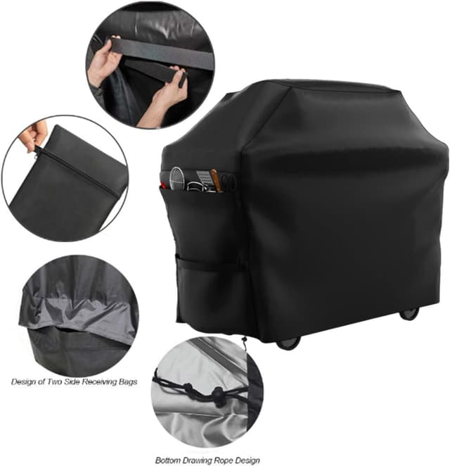 Thumbnail 4 de Funda para Barbacoa 145x61x117 cm 210D Oxford