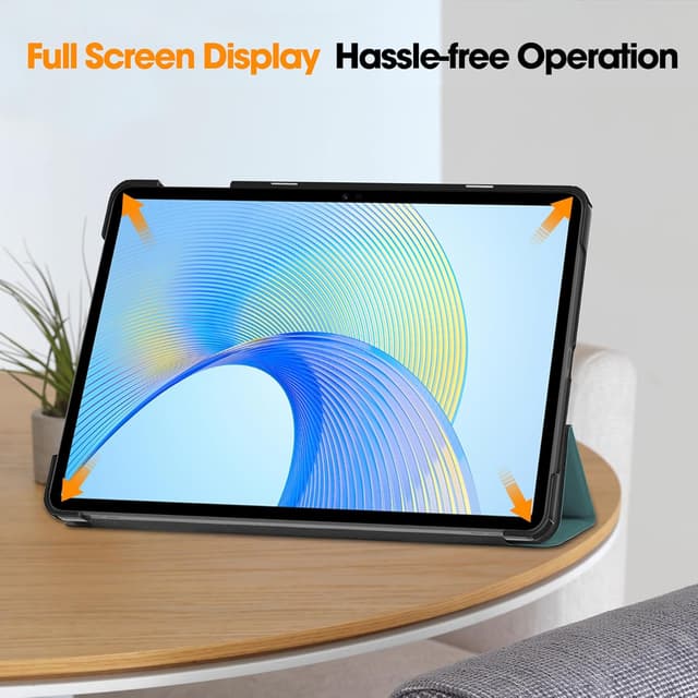 Detalle de idudao Case for Honor Pad X9 (11.5 inch, 2023) slim hard folio cover in green