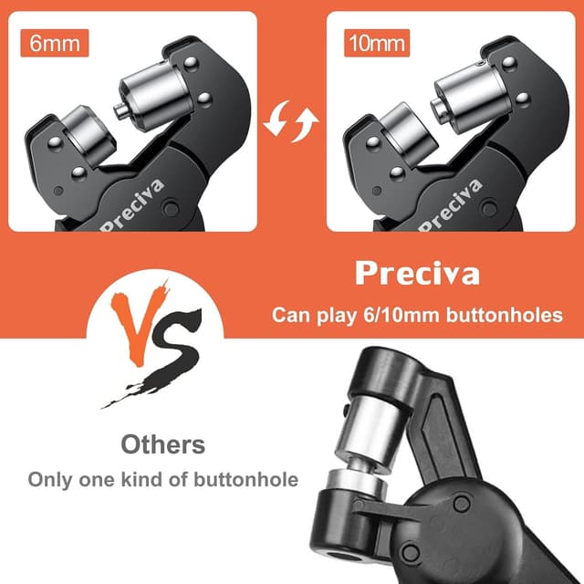 Thumbnail 1 de Preciva Ösenzange Set mit austauschbaren Köpfen