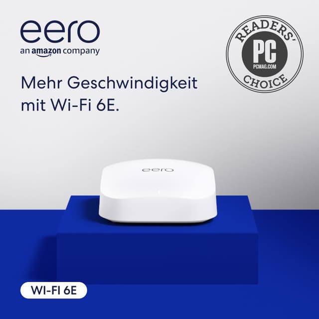 Thumbnail 6 de eero Pro 6E Mesh-WLAN-Router (Doppelpack, 2022) mit 2,5‑Gbit/s‑Ethernet und bis zu 380 m² Abdeckung