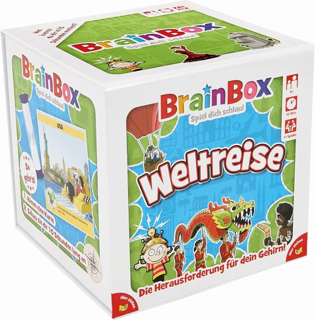 Detalle de Brain Box Weltreise Lernspiel für 6+