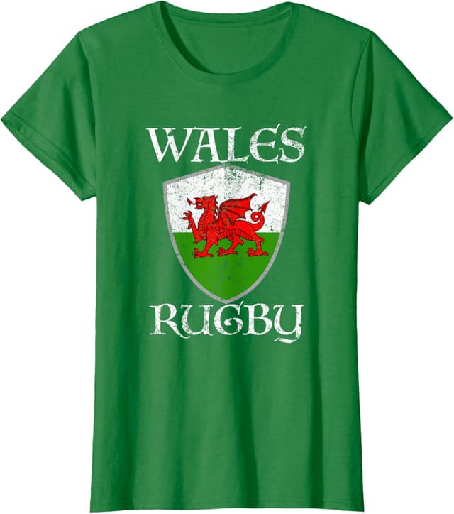 Detalle de T-shirt rugby Cymru Pays de Galles
