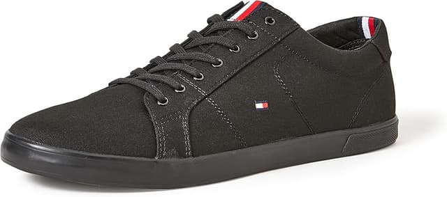 Detalle de Tommy Hilfiger Zapatillas Hombre Sneaker Black 👟 Talla 48