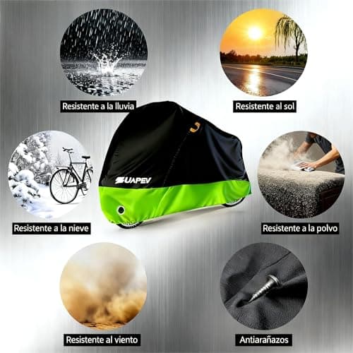 Thumbnail 6 de ZUAPEV Funda Bicicleta Exterior Impermeable 200x70x110