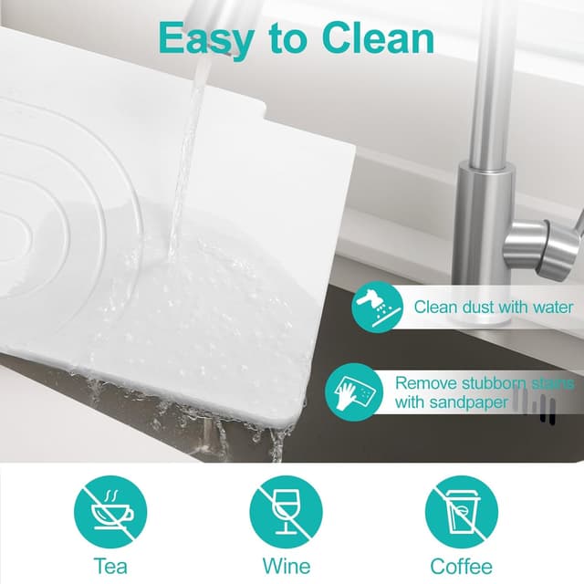 Thumbnail 5 de Luxspire Large Stone Drying Mat 24"x16" 🧽