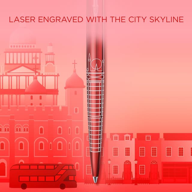 Thumbnail 5 de Parker Jotter Stylo Édition spéciale Londres Rouge