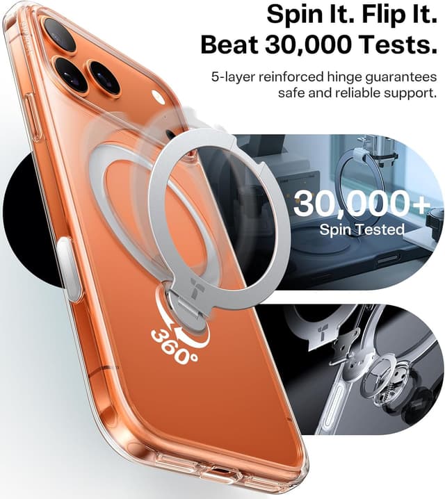 Detalle de TORRAS Ostand Q3 iPhone case with MagSafe