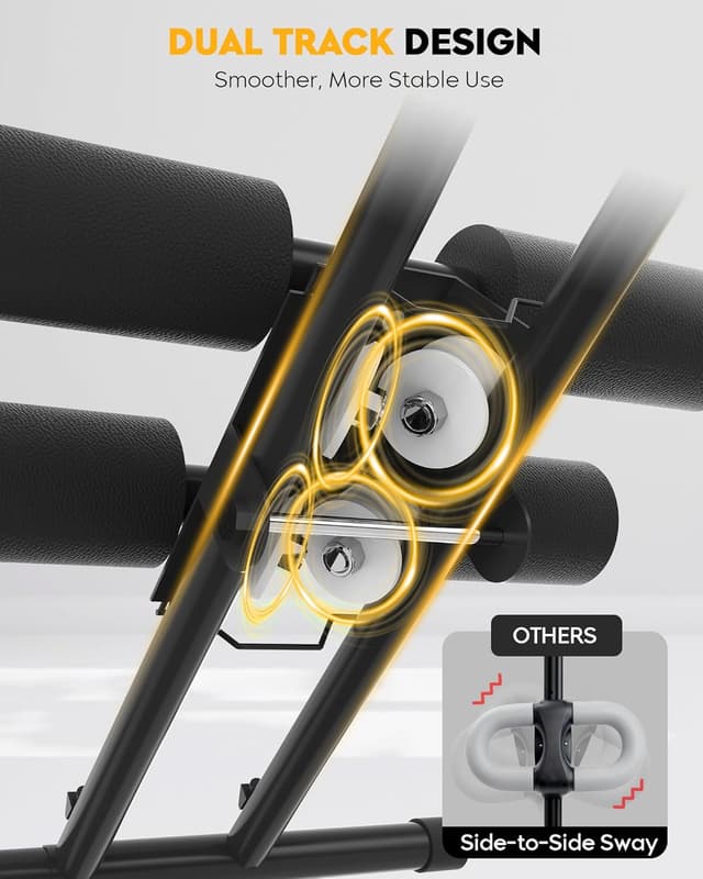 Detalle 2 de GuuG Bauchtrainer für Bauchtraining bis 100 kg