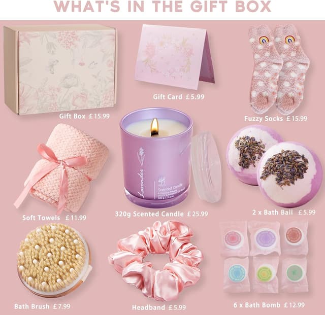 Thumbnail 1 de Spa Gift Sets for Women 15PCS Lavender