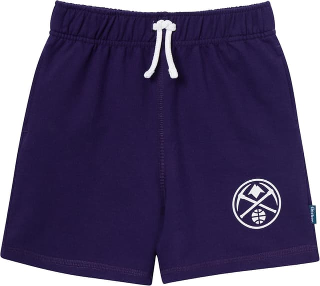 Detalle de Gerber Baby Boys' NBA Team T-shirt & Shorts Set (Denver Nuggets)