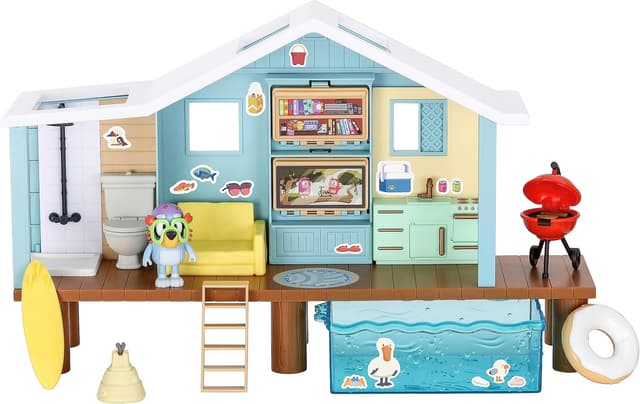 Imagen de Bluey Beach Cabin Playset en OfertitasTOP