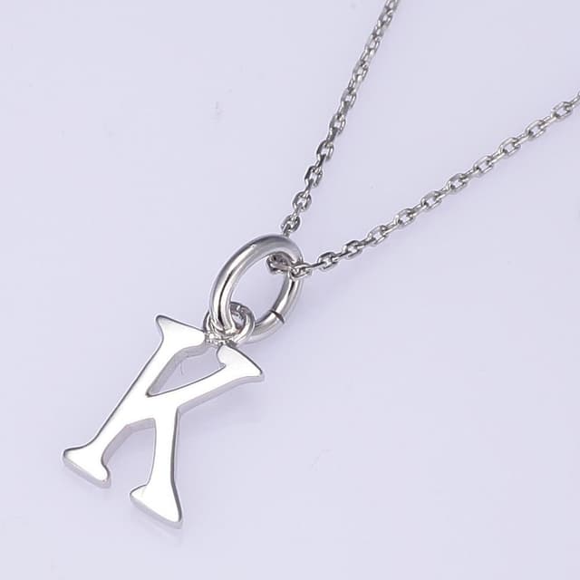 Thumbnail 1 de VIKI LYNN Collier Lettre K argent 925 45 cm