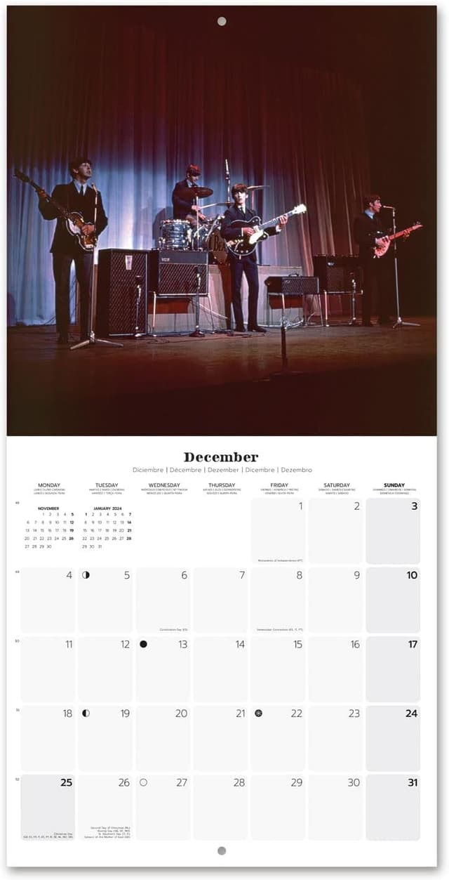 Thumbnail 2 de Grupo Erik The Beatles Wandkalender 16 Monate