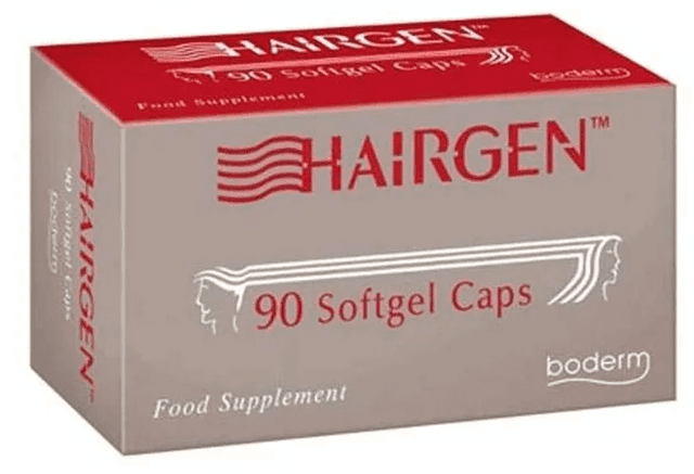 Detalle 2 de Boderm Hairgen suplemento anticaída 90 cápsulas