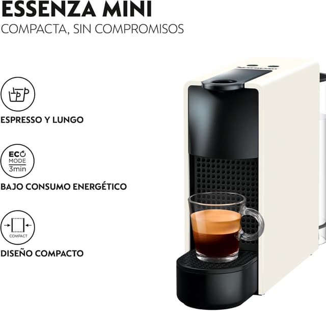 Thumbnail 1 de Nespresso Krups Essenza Mini XN1101PR5 ☕️ Cafetera Compacta Blanco