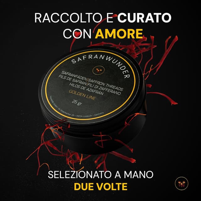 Detalle 2 de Zafferano in pistilli 5 g Safranwunder