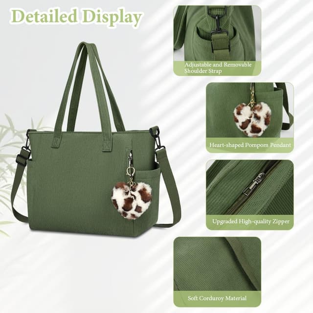 Detalle 1 de Aucuu Borsa tracolla velluto 44 x 14,5 x 27