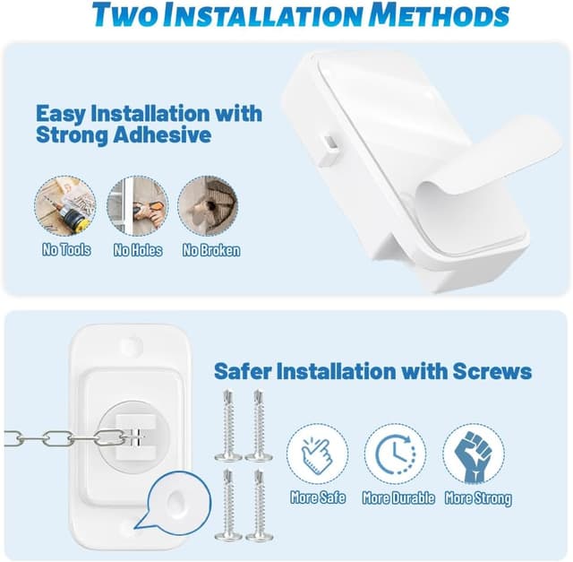 Detalle 2 de Window security lock for UPVC, 2 pcs