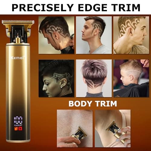 Thumbnail 6 de KEMEI Afeitadora eléctrica hombre con cuchillas flexibles💈