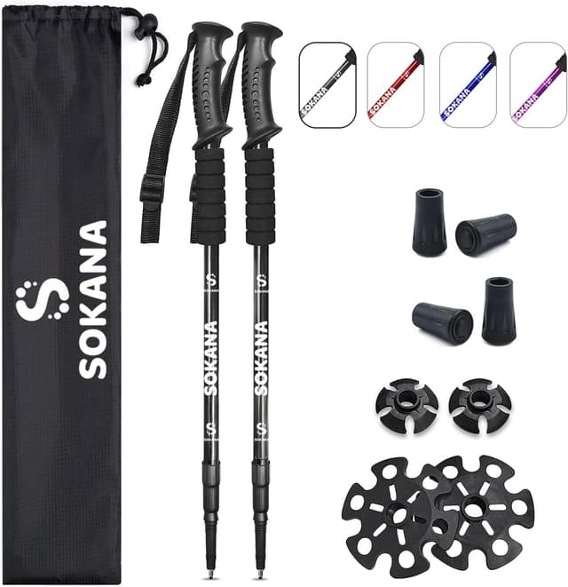 Detalle de Walking poles keyword trekking poles 2 pack