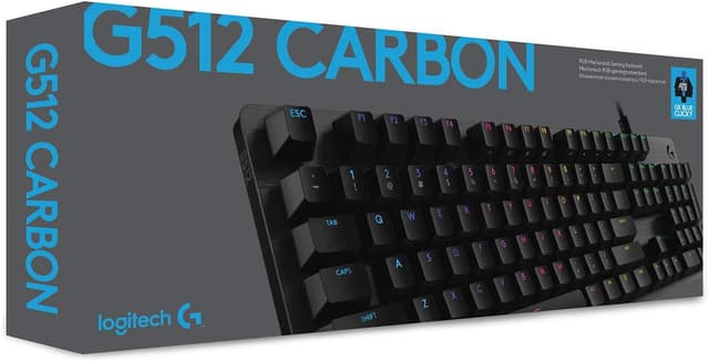Detalle 1 de Logitech G512 Gaming Tastatur mit GX-Brown