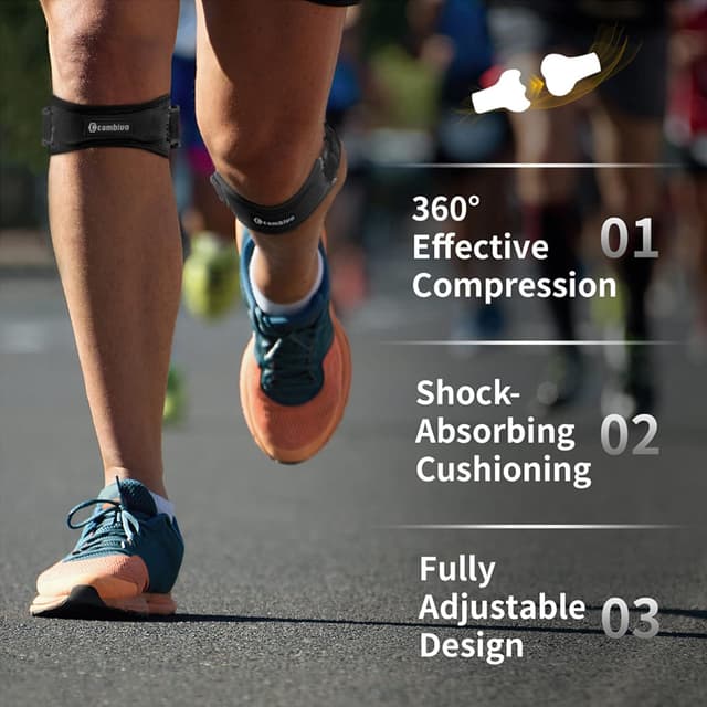 Thumbnail 3 de CAMBIVO Patella Tendon Knee Straps 2 Pack