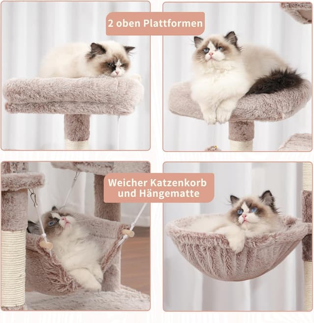 Detalle 1 de Gitelsnour Kratzbaum 180 cm fürs Indoor