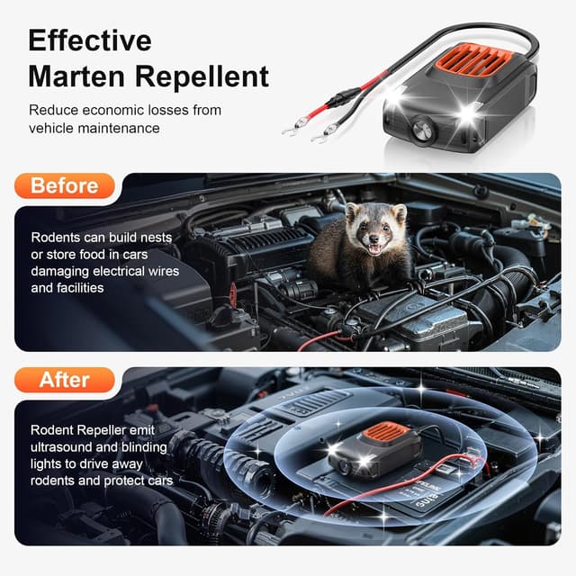 Thumbnail 2 de SOKTNEU Marderschreck 12 V đźš—