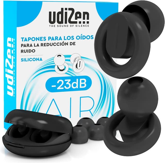 Detalle de UdiZen -23dB Air Tapones ergonómicos 1 par