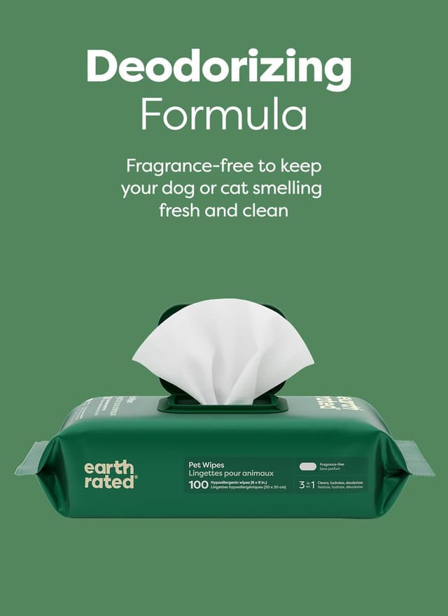 Thumbnail 5 de Earth Rated Lingettes pour chiens 400 unités