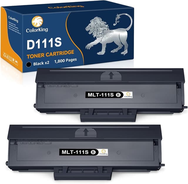 Detalle de ColorKing MLT-D111S toner nero 2-Pack