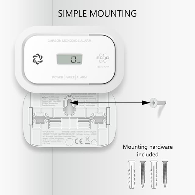 Thumbnail 6 de ELRO FC5003 CO alarm 10-year sensor
