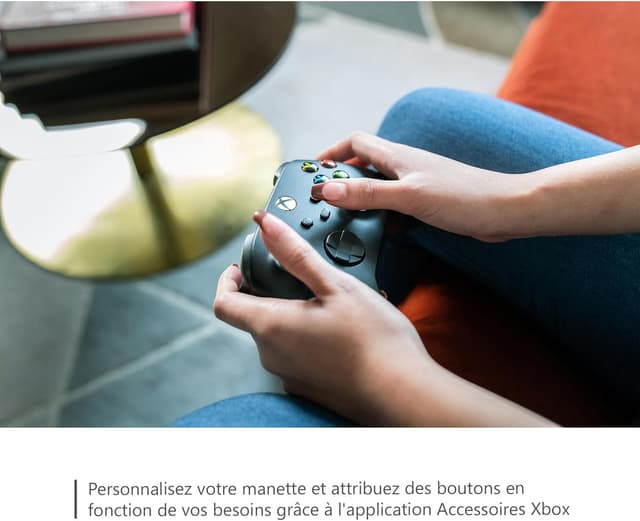 Thumbnail 6 de Xbox Manette sans Fil Carbon Black