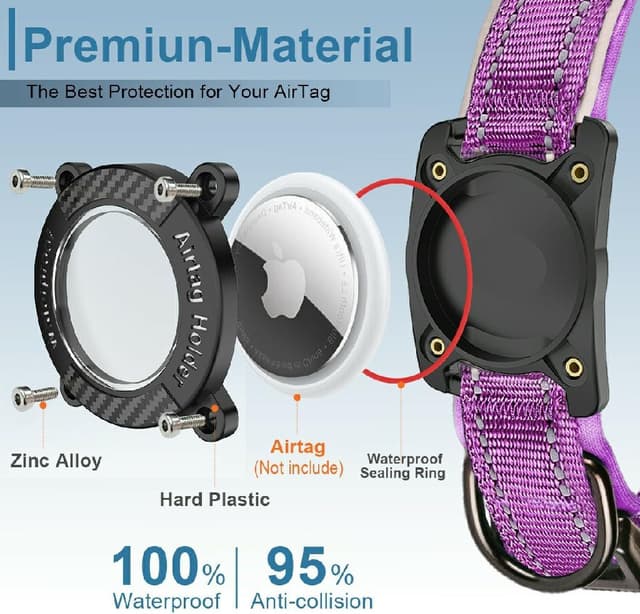 Thumbnail 3 de AgoumLux Airtag Hundehalsband S