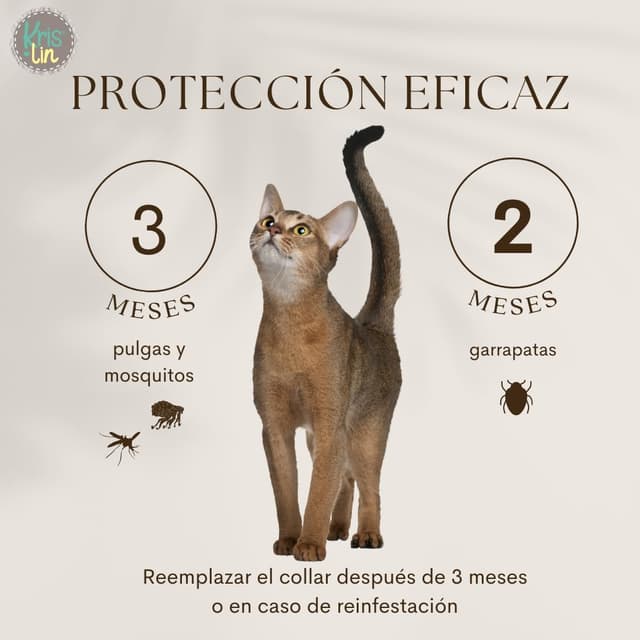 Thumbnail 4 de KRISLIN collates antiparasitarios gatos 30 cm