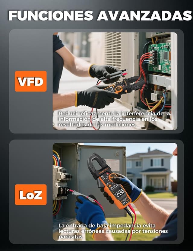 Thumbnail 3 de CM06PRO Pinza Amperimétrica True RMS 1000 A