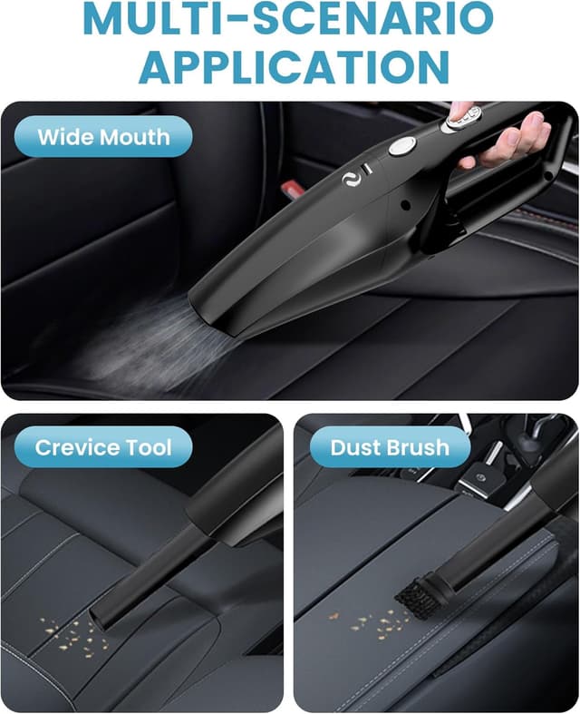Detalle de SERVOMASTER SM01 car vacuum 20 minutes